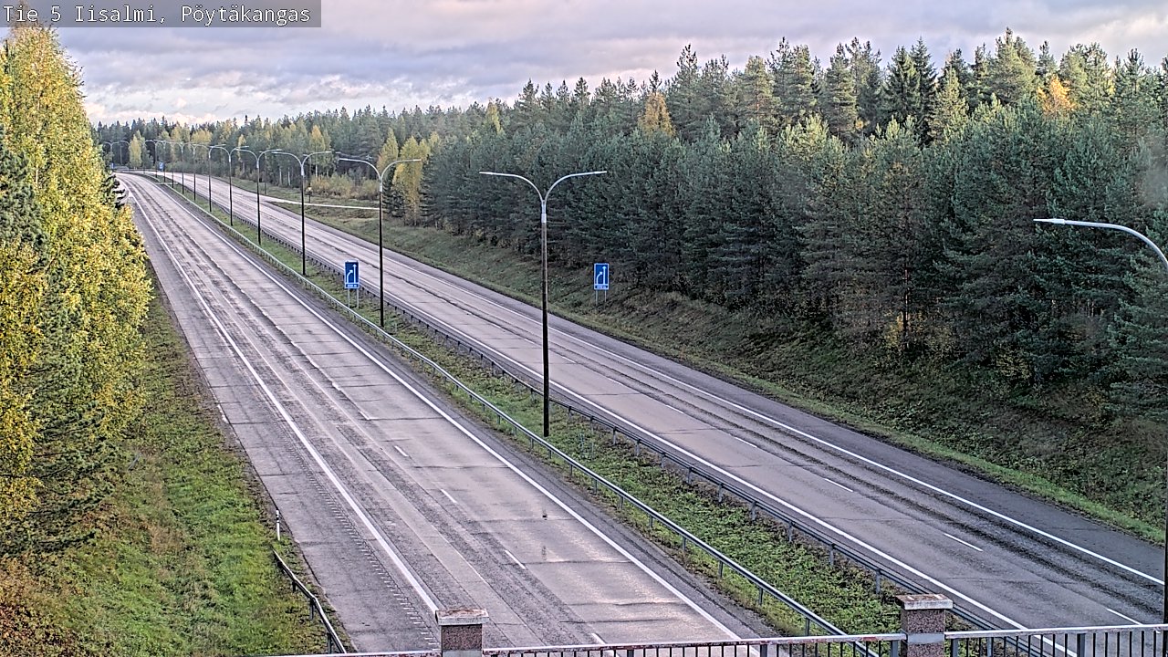 Kelikamerat Kuva Tie 5 Iisalmi, Pöytäkangas, Iisalmi, Pohjois-Savo