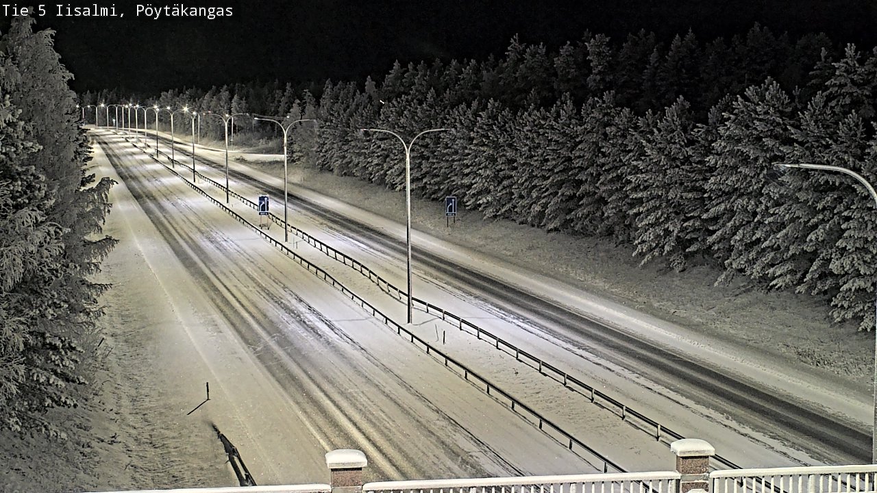 Kelikamerat Kuva Tie 5 Iisalmi, Pöytäkangas, Iisalmi, Pohjois-Savo