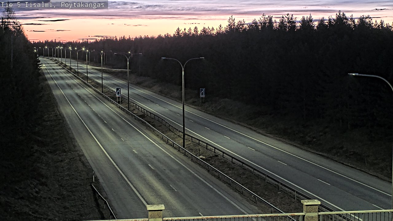 Kelikamerat Kuva Tie 5 Iisalmi, Pöytäkangas, Iisalmi, Pohjois-Savo