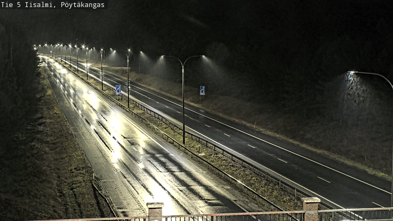 Weather Camera Image Väg 5 Idensalmi, Pöytäkangas, Iisalmi, Pohjois-Savo