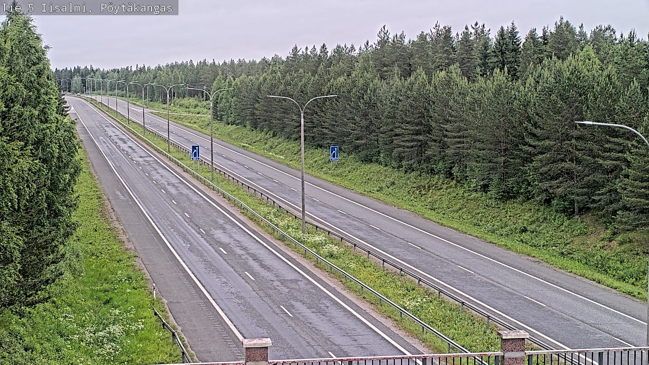 Kelikamerat Kuva Tie 5 Iisalmi, Pöytäkangas, Iisalmi, Pohjois-Savo