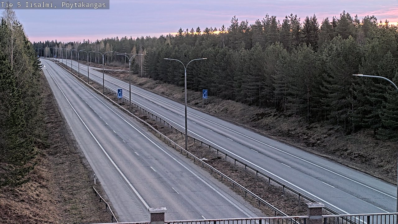 Kelikamerat Kuva Tie 5 Iisalmi, Pöytäkangas, Iisalmi, Pohjois-Savo