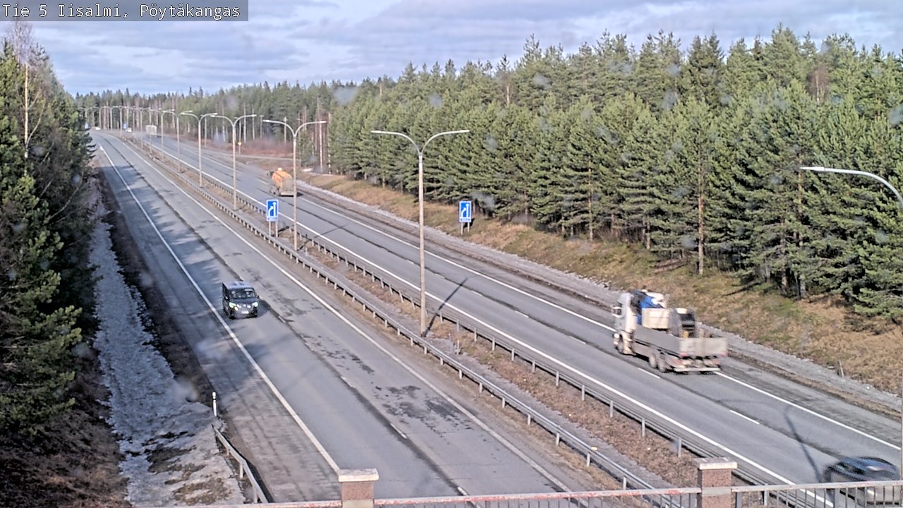 Kelikamerat Kuva Tie 5 Iisalmi, Pöytäkangas, Iisalmi, Pohjois-Savo