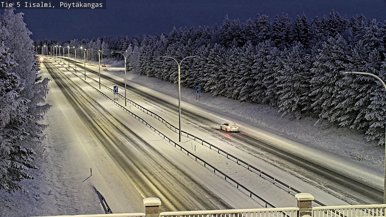 Kelikamerat Kuva Tie 5 Iisalmi, Pöytäkangas, Iisalmi, Pohjois-Savo
