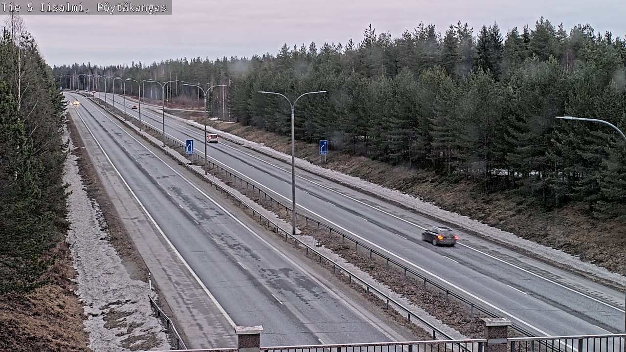 Kelikamerat Kuva Tie 5 Iisalmi, Pöytäkangas, Iisalmi, Pohjois-Savo