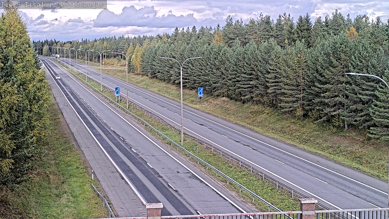 Kelikamerat Kuva Tie 5 Iisalmi, Pöytäkangas, Iisalmi, Pohjois-Savo