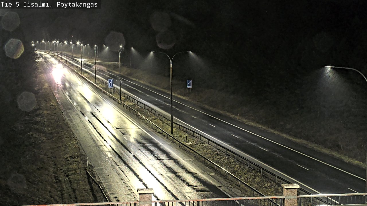 Weather Camera Image Väg 5 Idensalmi, Pöytäkangas, Iisalmi, Pohjois-Savo