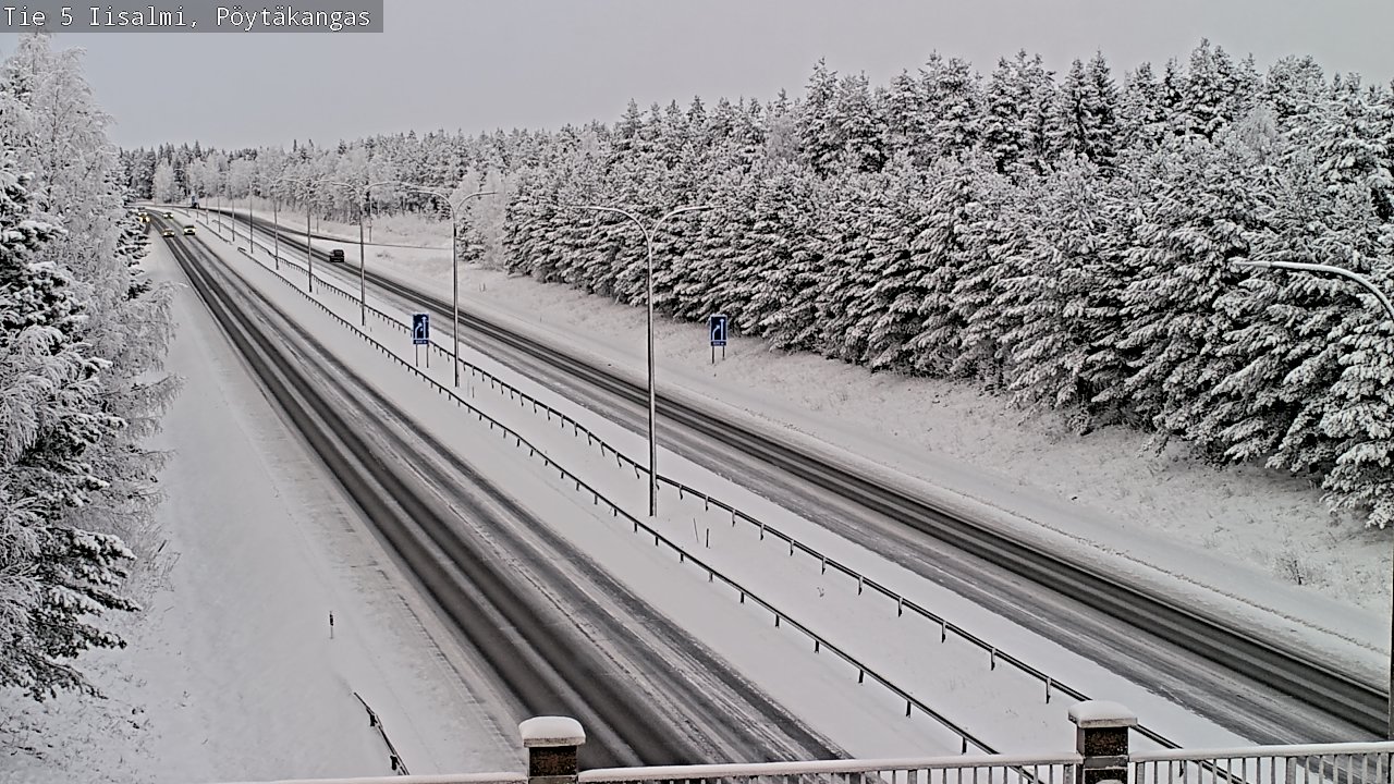 Kelikamerat Kuva Tie 5 Iisalmi, Pöytäkangas, Iisalmi, Pohjois-Savo