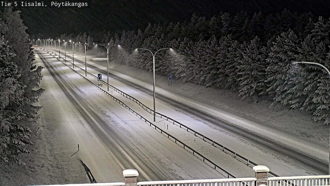 Kelikamerat Kuva Tie 5 Iisalmi, Pöytäkangas, Iisalmi, Pohjois-Savo