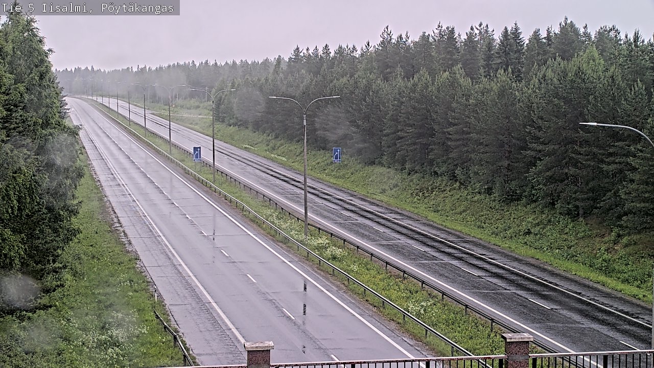 Kelikamerat Kuva Tie 5 Iisalmi, Pöytäkangas, Iisalmi, Pohjois-Savo