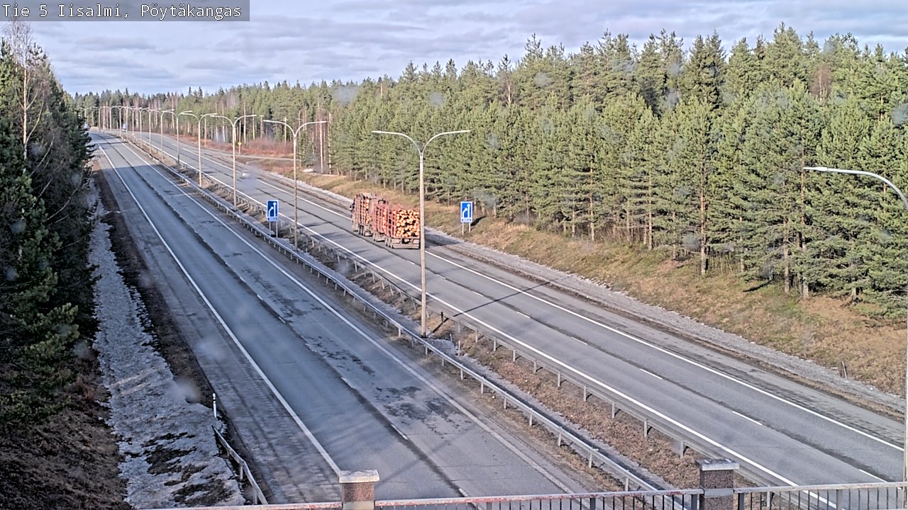 Kelikamerat Kuva Tie 5 Iisalmi, Pöytäkangas, Iisalmi, Pohjois-Savo