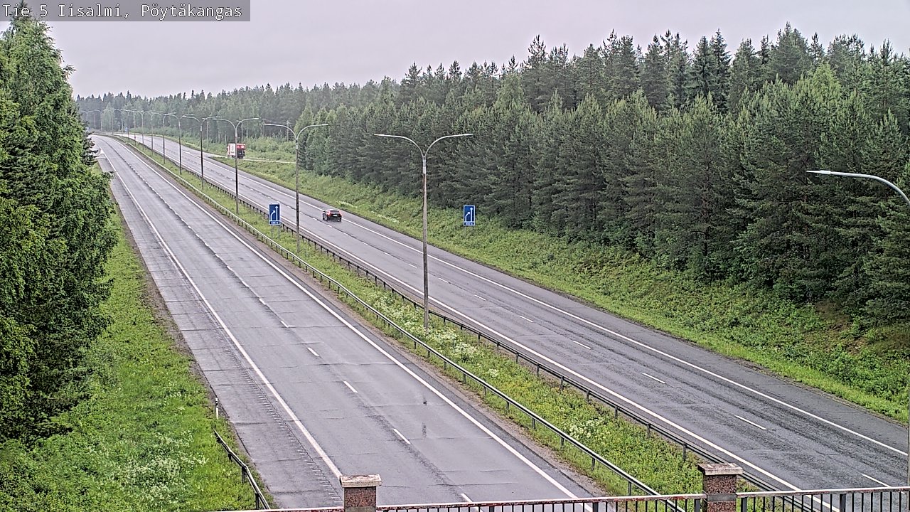 Kelikamerat Kuva Tie 5 Iisalmi, Pöytäkangas, Iisalmi, Pohjois-Savo