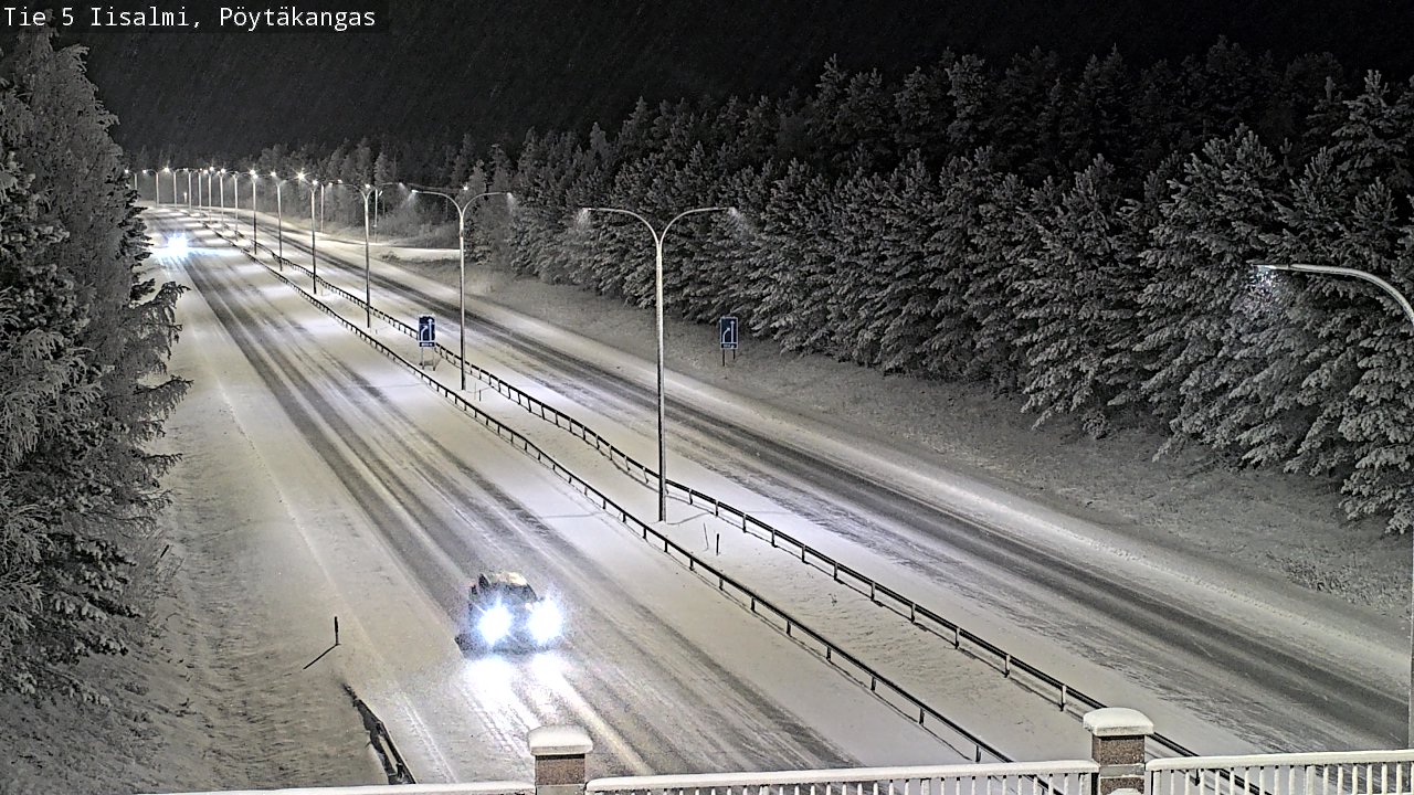 Kelikamerat Kuva Tie 5 Iisalmi, Pöytäkangas, Iisalmi, Pohjois-Savo