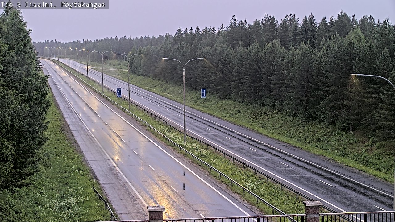 Kelikamerat Kuva Tie 5 Iisalmi, Pöytäkangas, Iisalmi, Pohjois-Savo