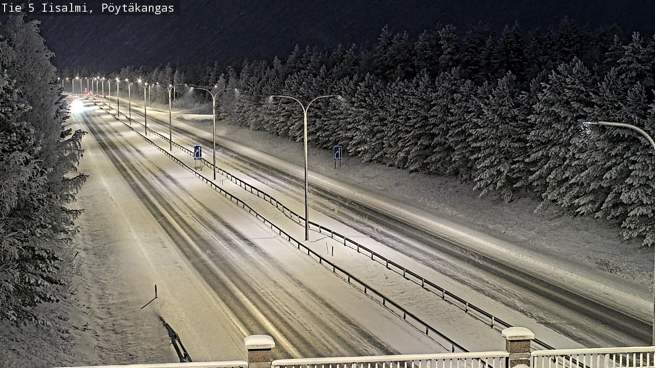 Kelikamerat Kuva Tie 5 Iisalmi, Pöytäkangas, Iisalmi, Pohjois-Savo