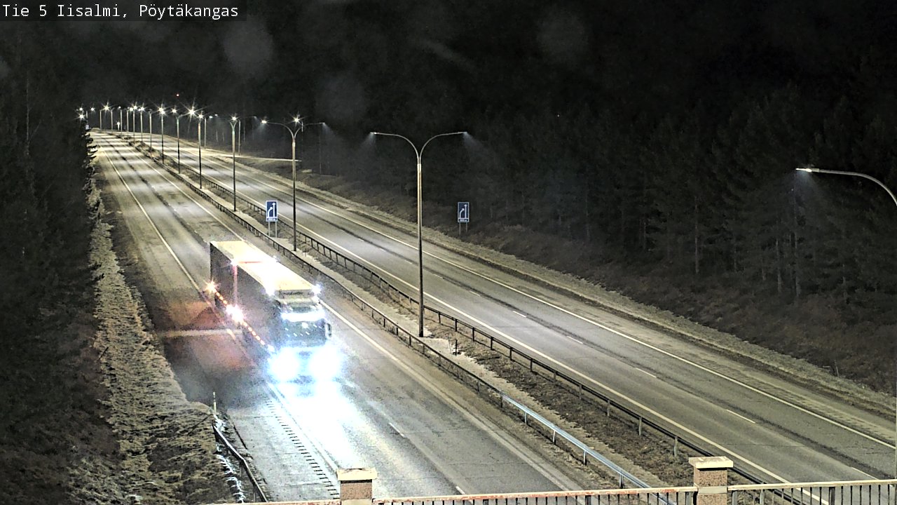 Kelikamerat Kuva Tie 5 Iisalmi, Pöytäkangas, Iisalmi, Pohjois-Savo