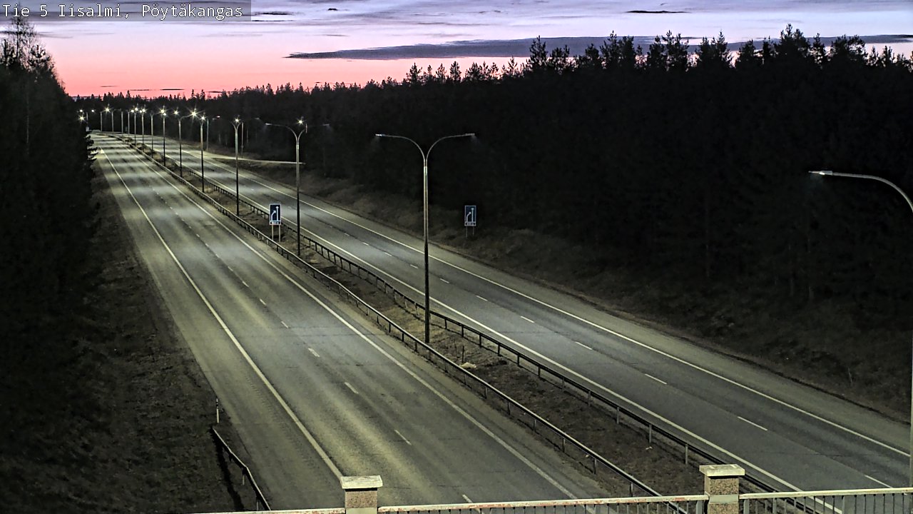 Kelikamerat Kuva Tie 5 Iisalmi, Pöytäkangas, Iisalmi, Pohjois-Savo