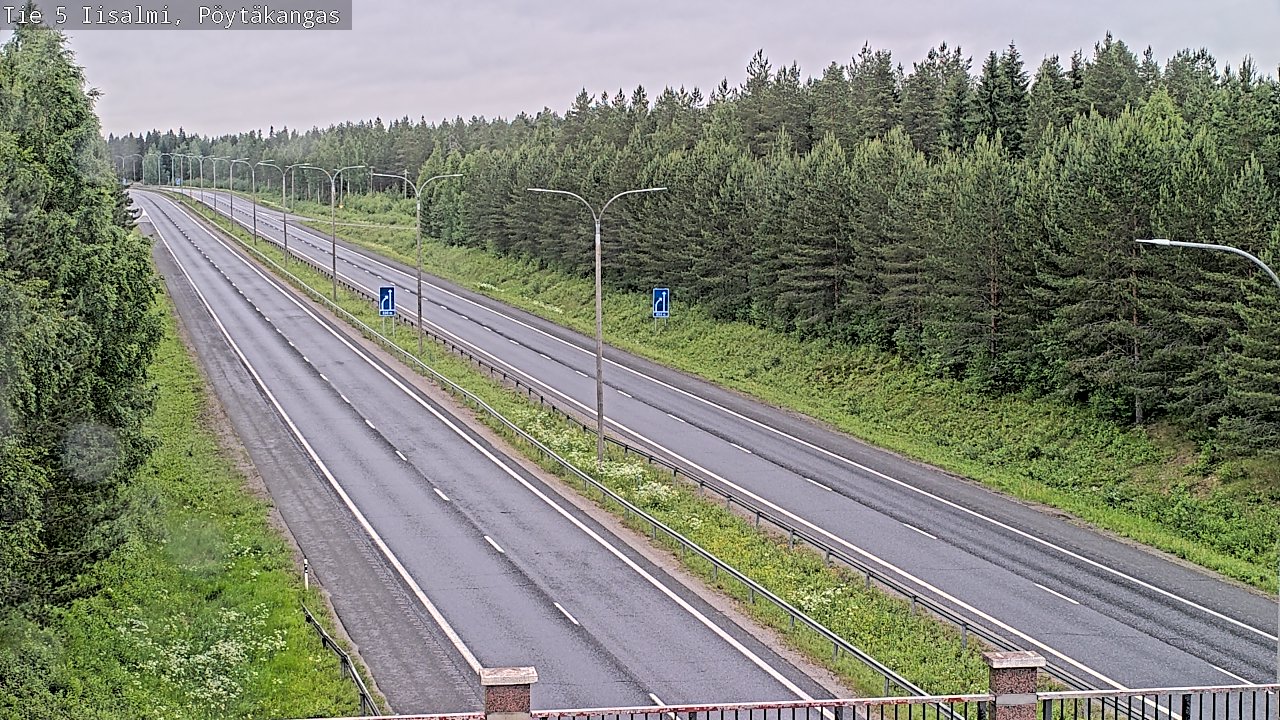Kelikamerat Kuva Tie 5 Iisalmi, Pöytäkangas, Iisalmi, Pohjois-Savo