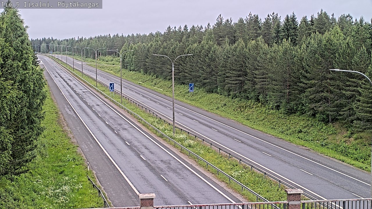 Kelikamerat Kuva Tie 5 Iisalmi, Pöytäkangas, Iisalmi, Pohjois-Savo
