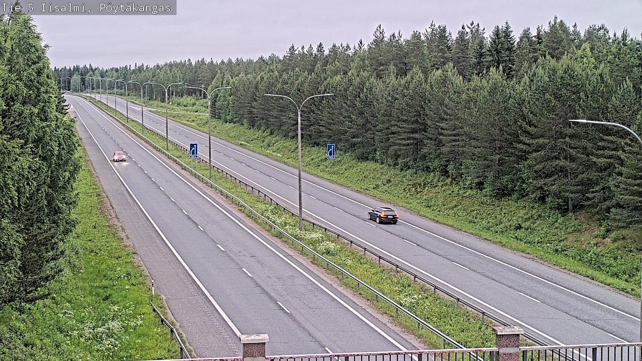 Kelikamerat Kuva Tie 5 Iisalmi, Pöytäkangas, Iisalmi, Pohjois-Savo