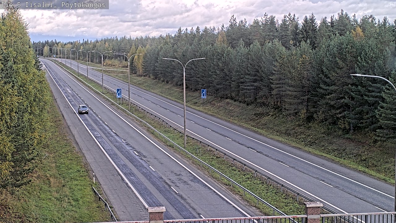 Kelikamerat Kuva Tie 5 Iisalmi, Pöytäkangas, Iisalmi, Pohjois-Savo