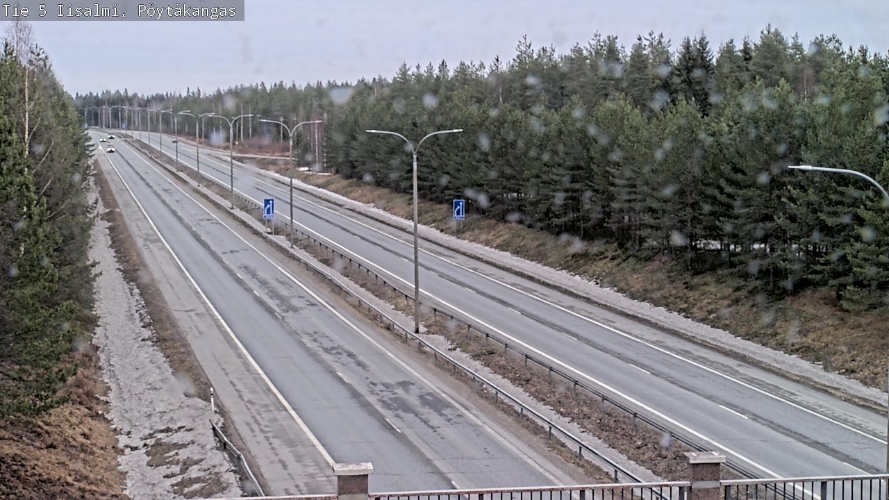 Kelikamerat Kuva Tie 5 Iisalmi, Pöytäkangas, Iisalmi, Pohjois-Savo