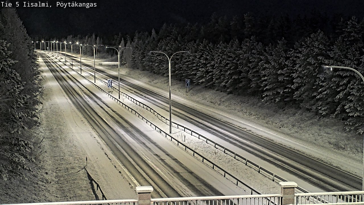 Kelikamerat Kuva Tie 5 Iisalmi, Pöytäkangas, Iisalmi, Pohjois-Savo