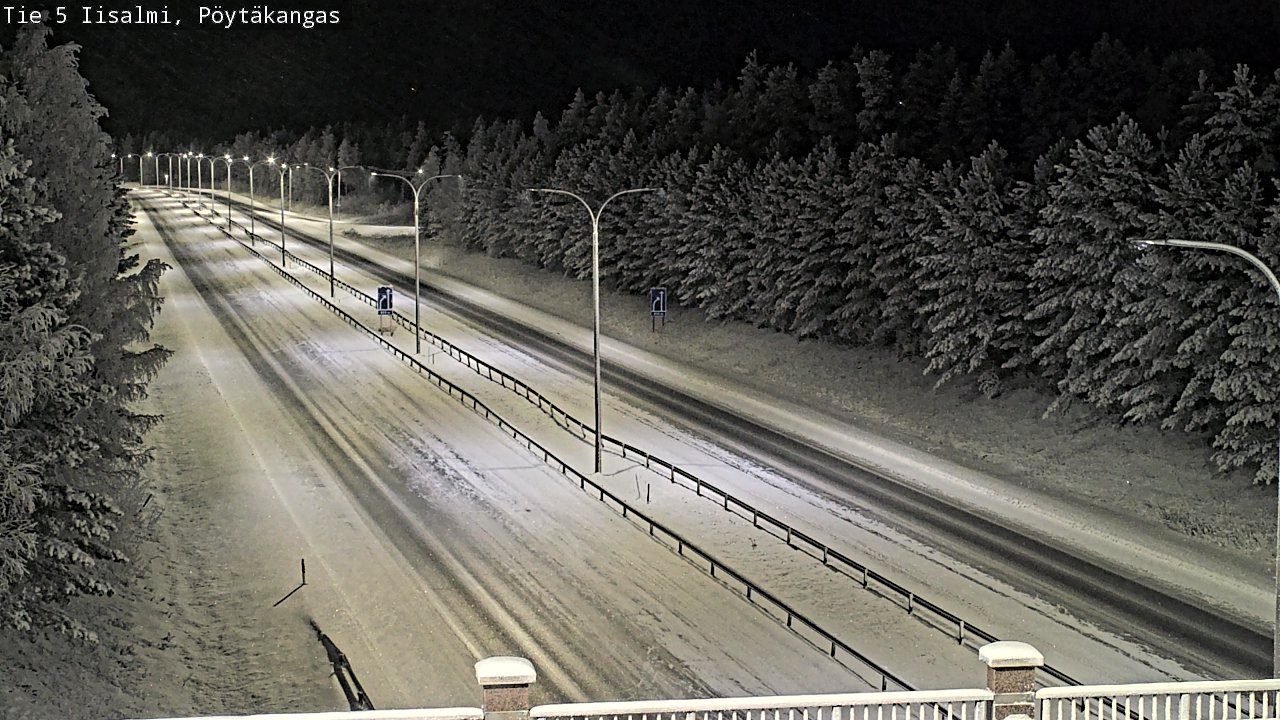 Kelikamerat Kuva Tie 5 Iisalmi, Pöytäkangas, Iisalmi, Pohjois-Savo