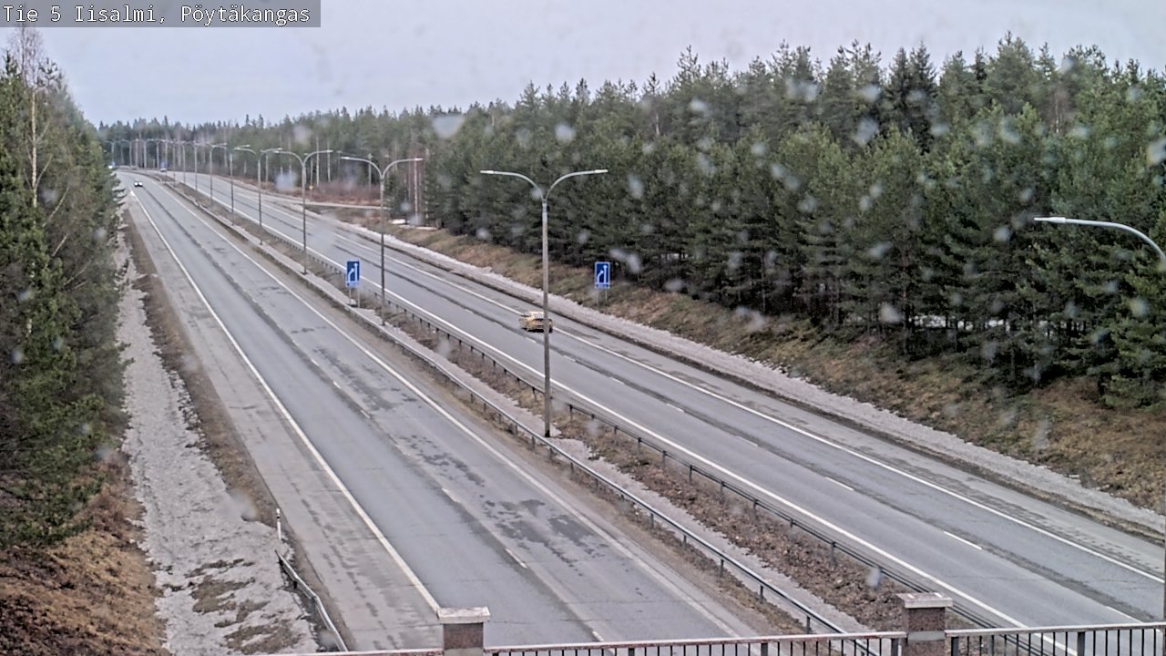 Kelikamerat Kuva Tie 5 Iisalmi, Pöytäkangas, Iisalmi, Pohjois-Savo