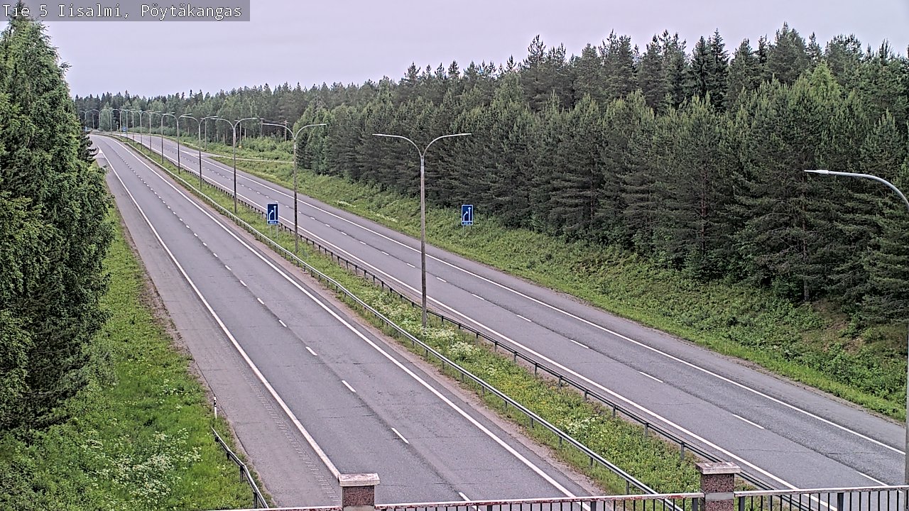 Kelikamerat Kuva Tie 5 Iisalmi, Pöytäkangas, Iisalmi, Pohjois-Savo