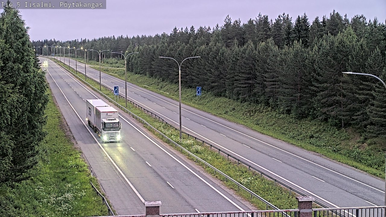 Kelikamerat Kuva Tie 5 Iisalmi, Pöytäkangas, Iisalmi, Pohjois-Savo