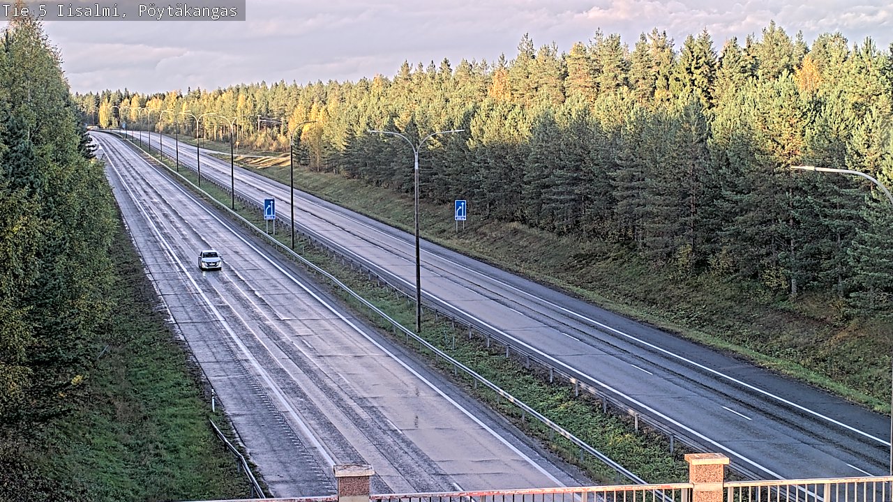 Kelikamerat Kuva Tie 5 Iisalmi, Pöytäkangas, Iisalmi, Pohjois-Savo