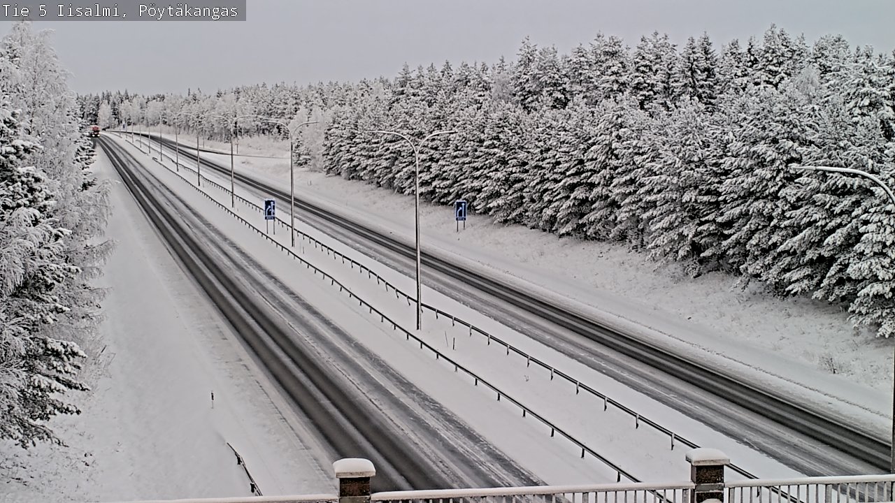 Kelikamerat Kuva Tie 5 Iisalmi, Pöytäkangas, Iisalmi, Pohjois-Savo
