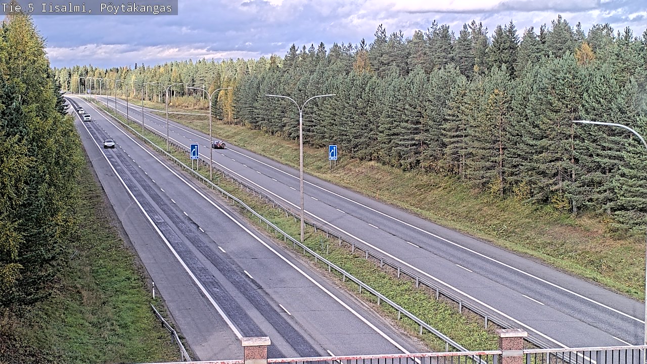 Kelikamerat Kuva Tie 5 Iisalmi, Pöytäkangas, Iisalmi, Pohjois-Savo