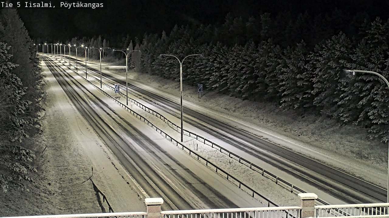 Kelikamerat Kuva Tie 5 Iisalmi, Pöytäkangas, Iisalmi, Pohjois-Savo