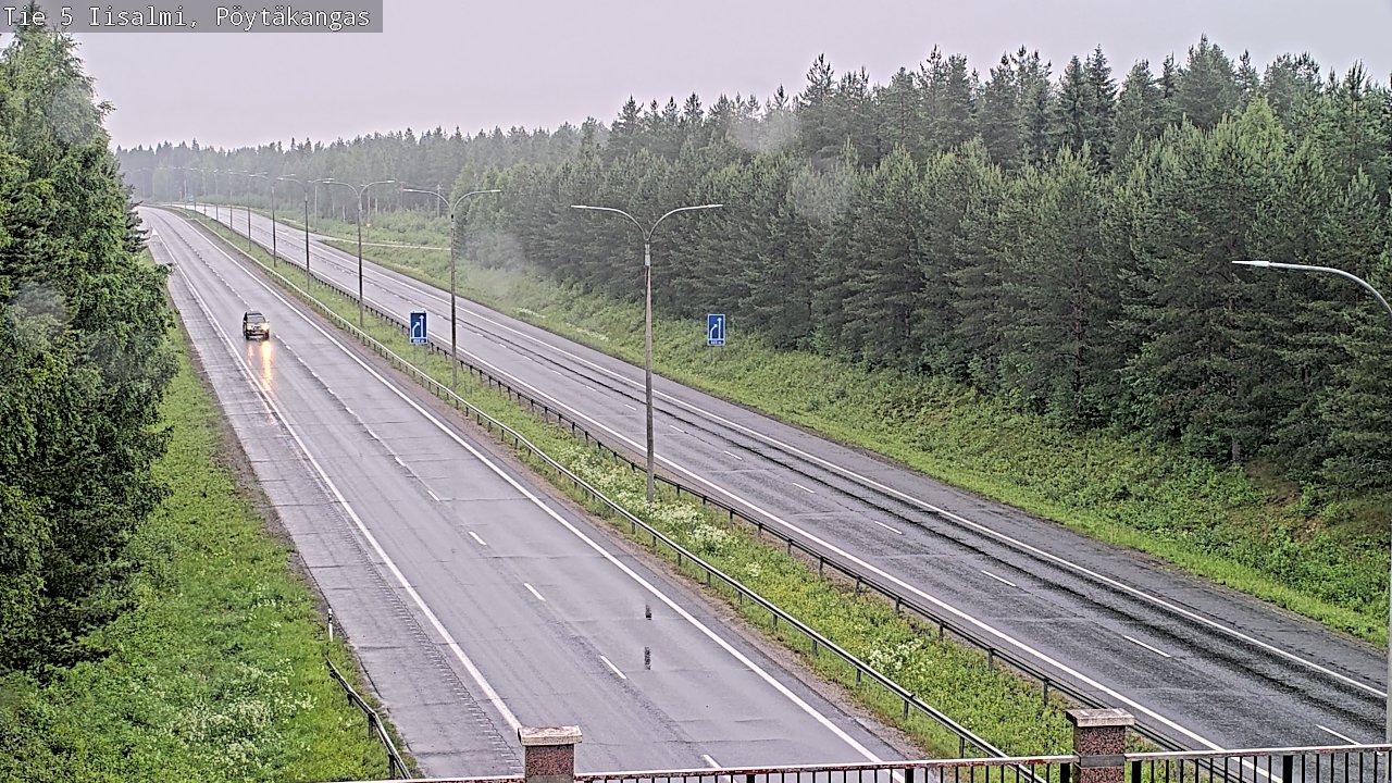 Kelikamerat Kuva Tie 5 Iisalmi, Pöytäkangas, Iisalmi, Pohjois-Savo