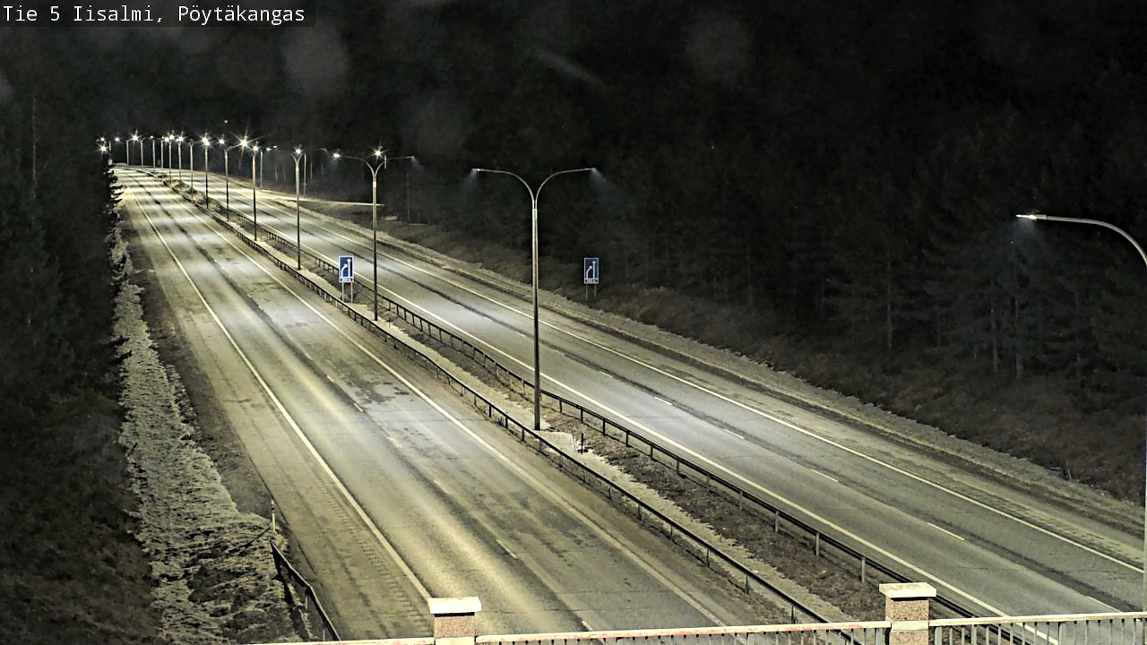 Kelikamerat Kuva Tie 5 Iisalmi, Pöytäkangas, Iisalmi, Pohjois-Savo