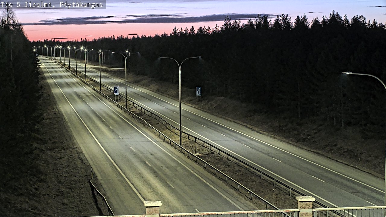 Kelikamerat Kuva Tie 5 Iisalmi, Pöytäkangas, Iisalmi, Pohjois-Savo