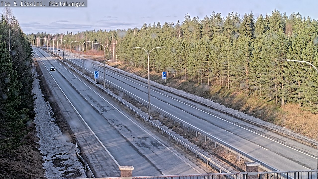 Kelikamerat Kuva Tie 5 Iisalmi, Pöytäkangas, Iisalmi, Pohjois-Savo