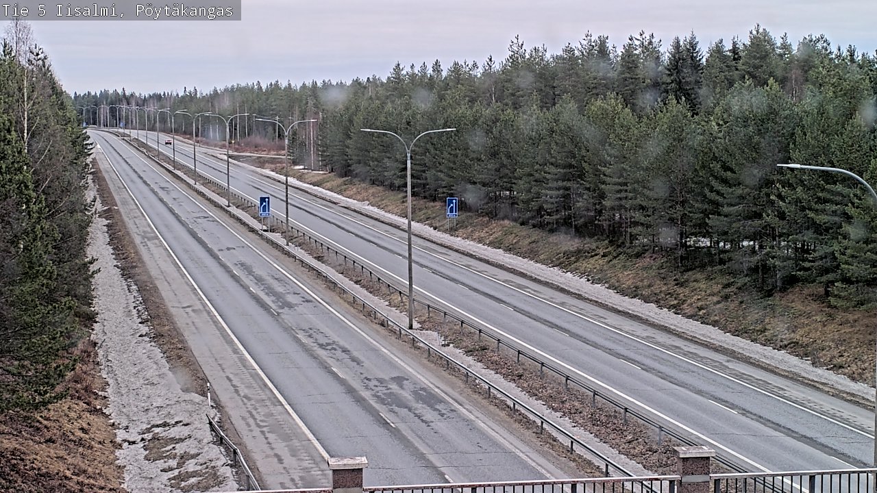 Kelikamerat Kuva Tie 5 Iisalmi, Pöytäkangas, Iisalmi, Pohjois-Savo