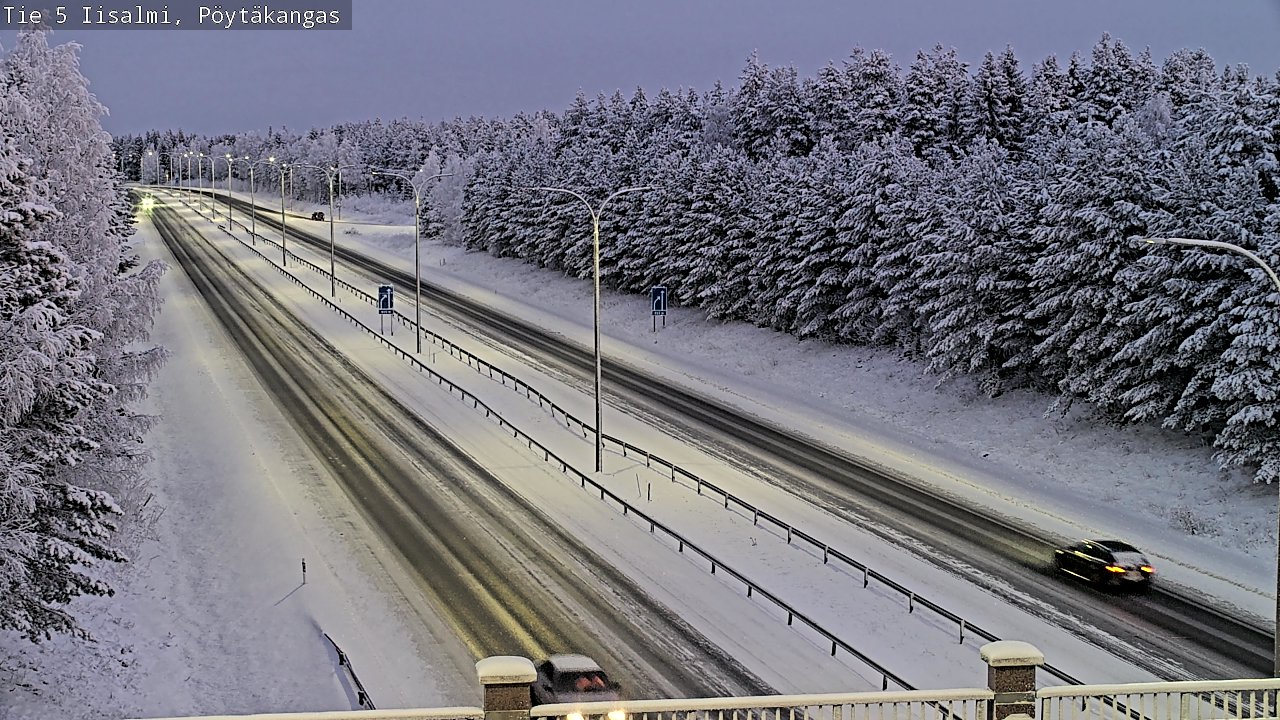 Kelikamerat Kuva Tie 5 Iisalmi, Pöytäkangas, Iisalmi, Pohjois-Savo