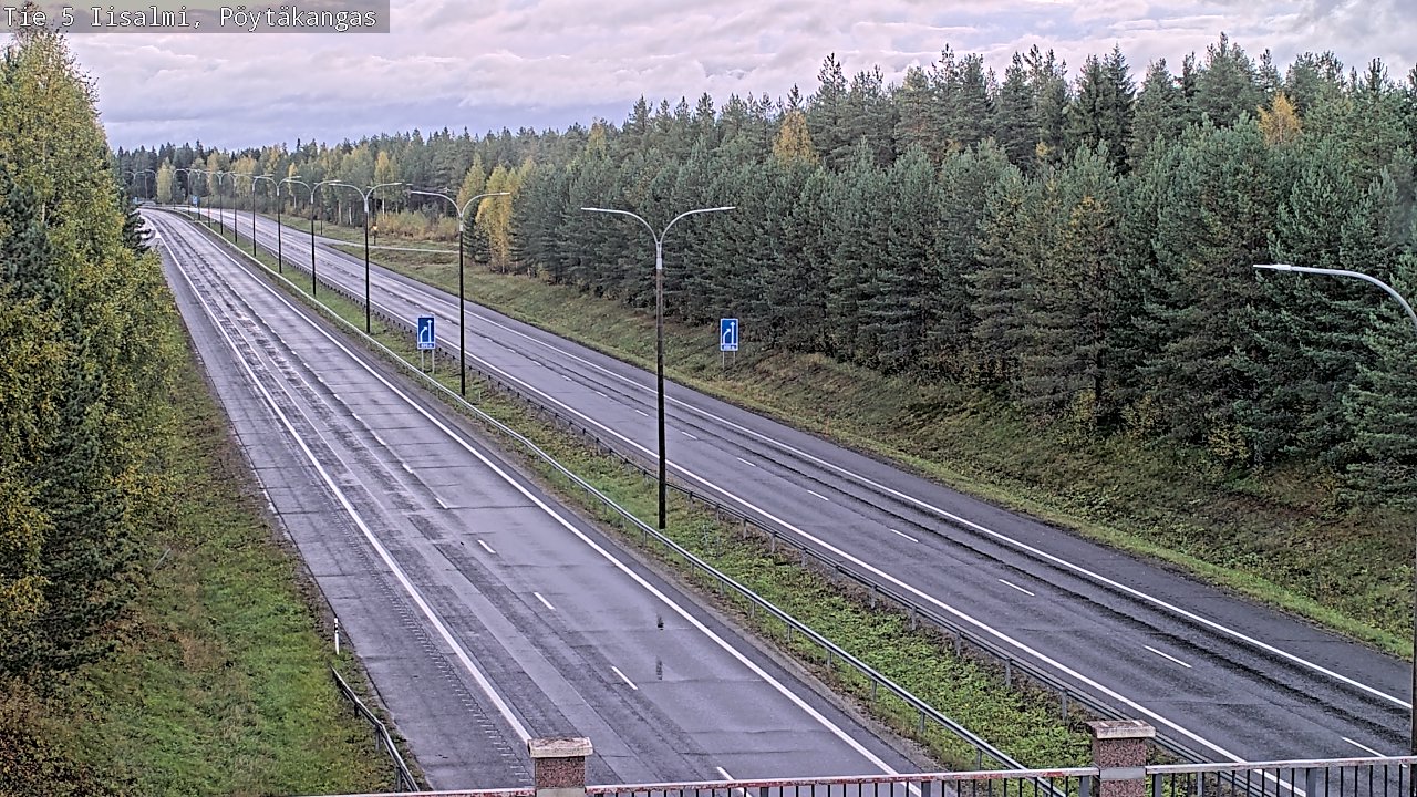 Kelikamerat Kuva Tie 5 Iisalmi, Pöytäkangas, Iisalmi, Pohjois-Savo