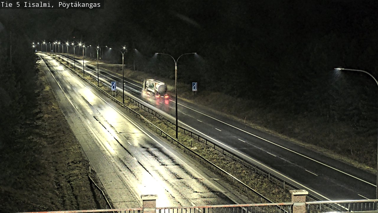 Weather Camera Image Väg 5 Idensalmi, Pöytäkangas, Iisalmi, Pohjois-Savo