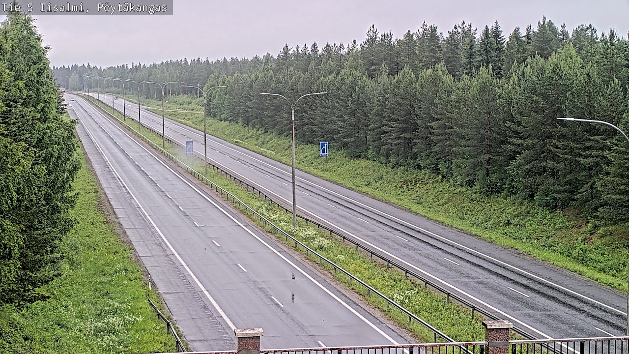 Kelikamerat Kuva Tie 5 Iisalmi, Pöytäkangas, Iisalmi, Pohjois-Savo