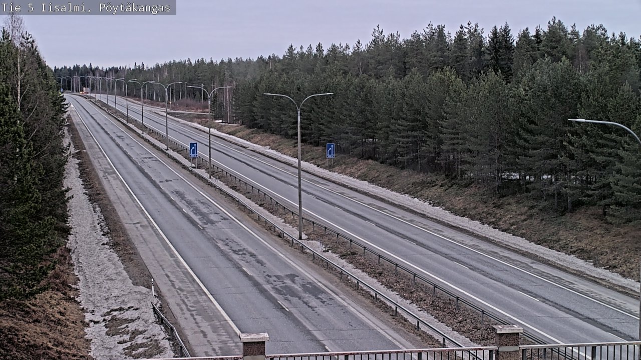 Kelikamerat Kuva Tie 5 Iisalmi, Pöytäkangas, Iisalmi, Pohjois-Savo