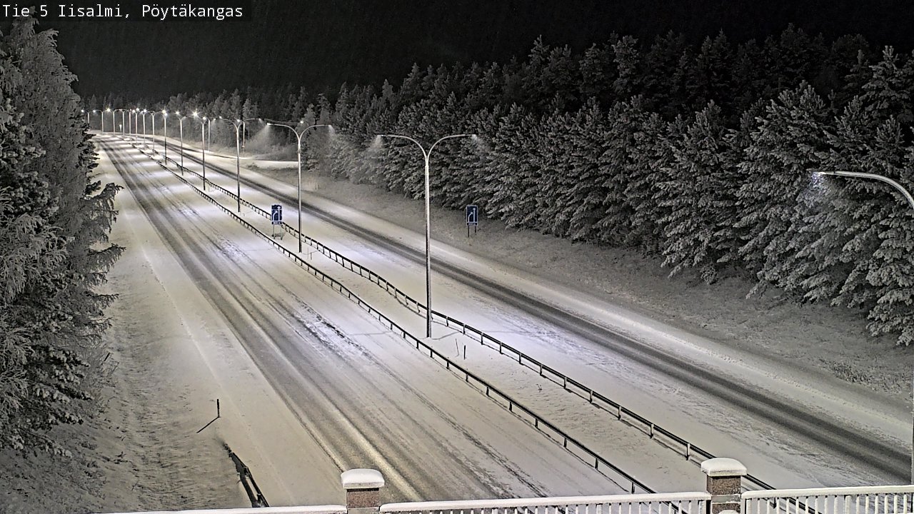 Kelikamerat Kuva Tie 5 Iisalmi, Pöytäkangas, Iisalmi, Pohjois-Savo