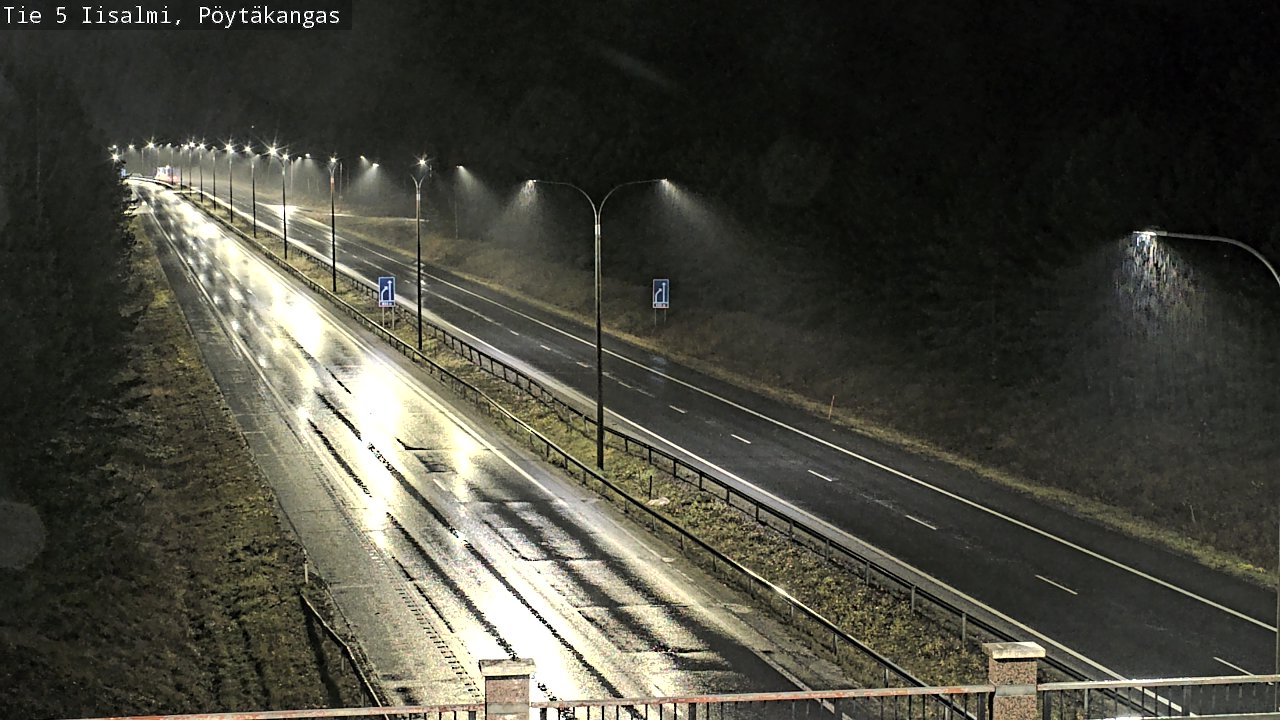 Weather Camera Image Väg 5 Idensalmi, Pöytäkangas, Iisalmi, Pohjois-Savo