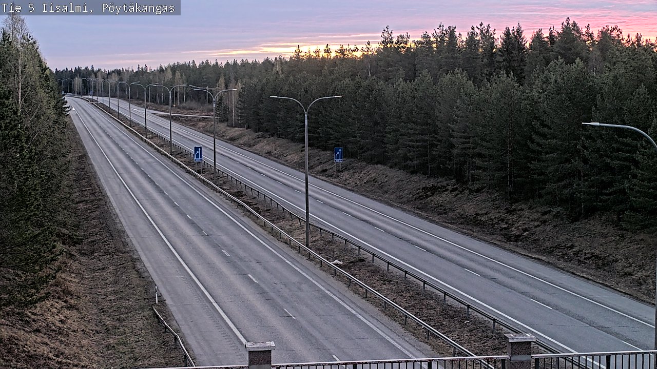 Kelikamerat Kuva Tie 5 Iisalmi, Pöytäkangas, Iisalmi, Pohjois-Savo