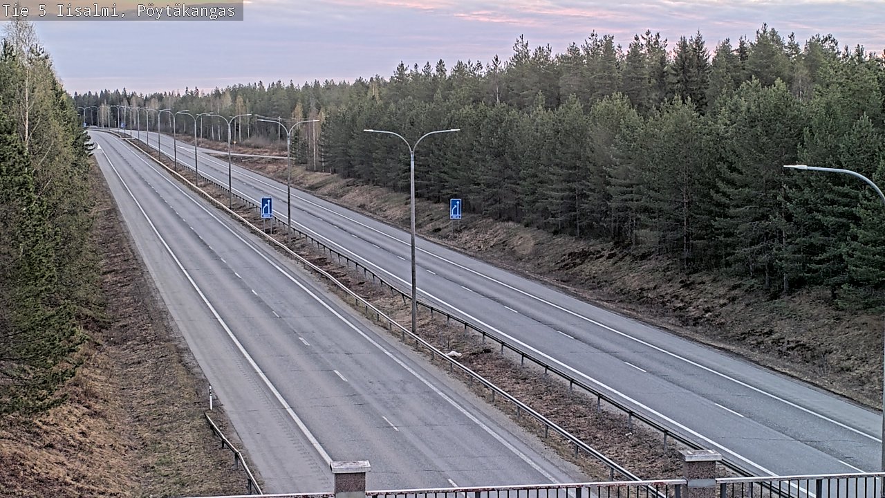 Kelikamerat Kuva Tie 5 Iisalmi, Pöytäkangas, Iisalmi, Pohjois-Savo
