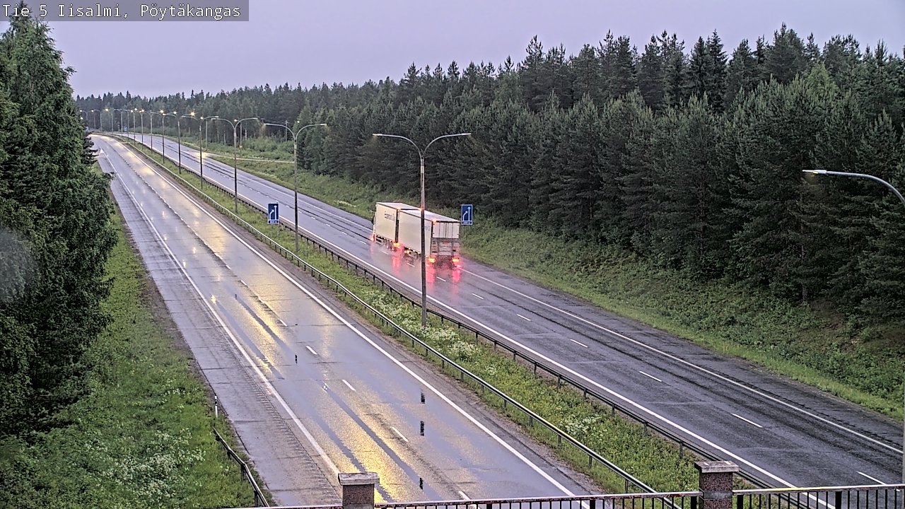 Kelikamerat Kuva Tie 5 Iisalmi, Pöytäkangas, Iisalmi, Pohjois-Savo